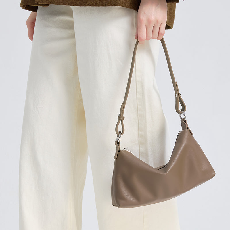 Soft Leather Shoulder & Crossbody Bag for Women - Ayla