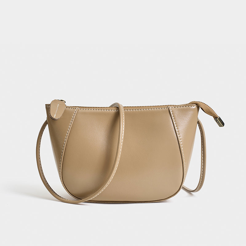 Refined Leather Bag -Esme