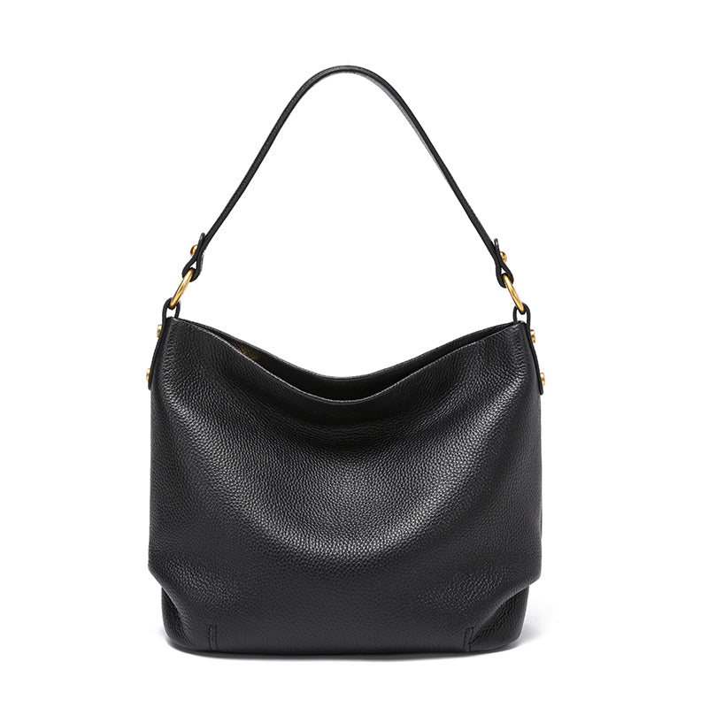 Leather Shoulder Bag - Marcella