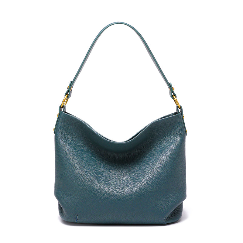Leather Shoulder Bag - Marcella