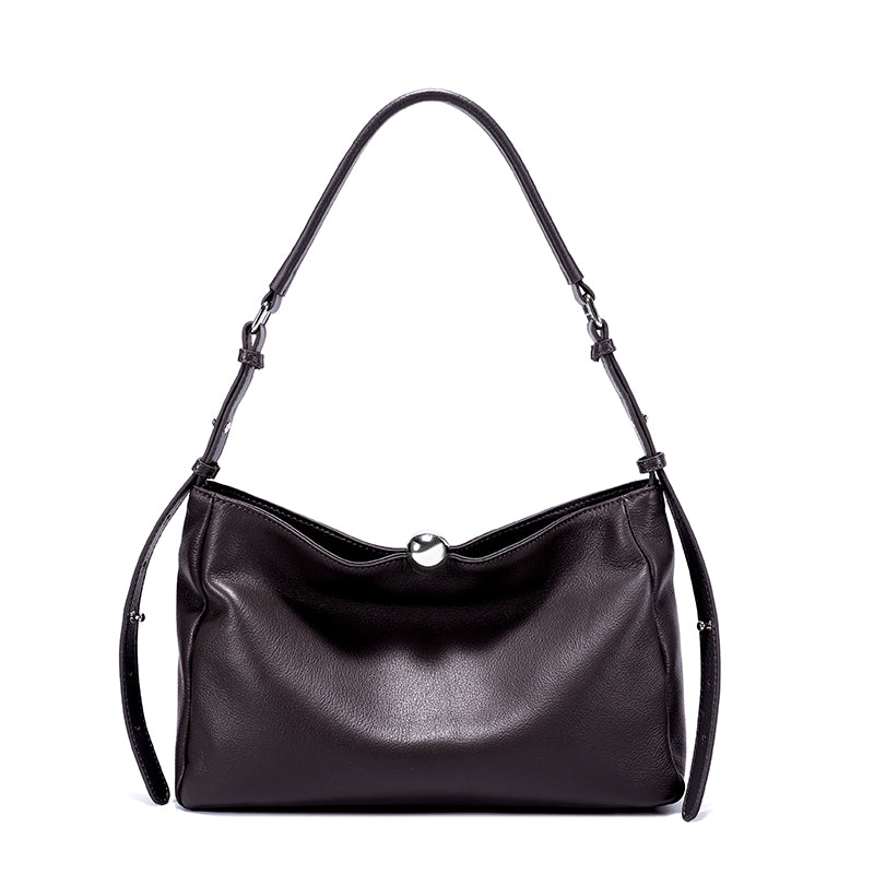 Timeless Leather Tote - Fiora