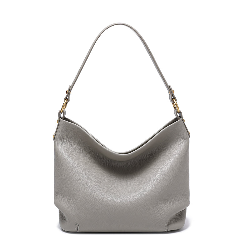 Leather Shoulder Bag - Marcella