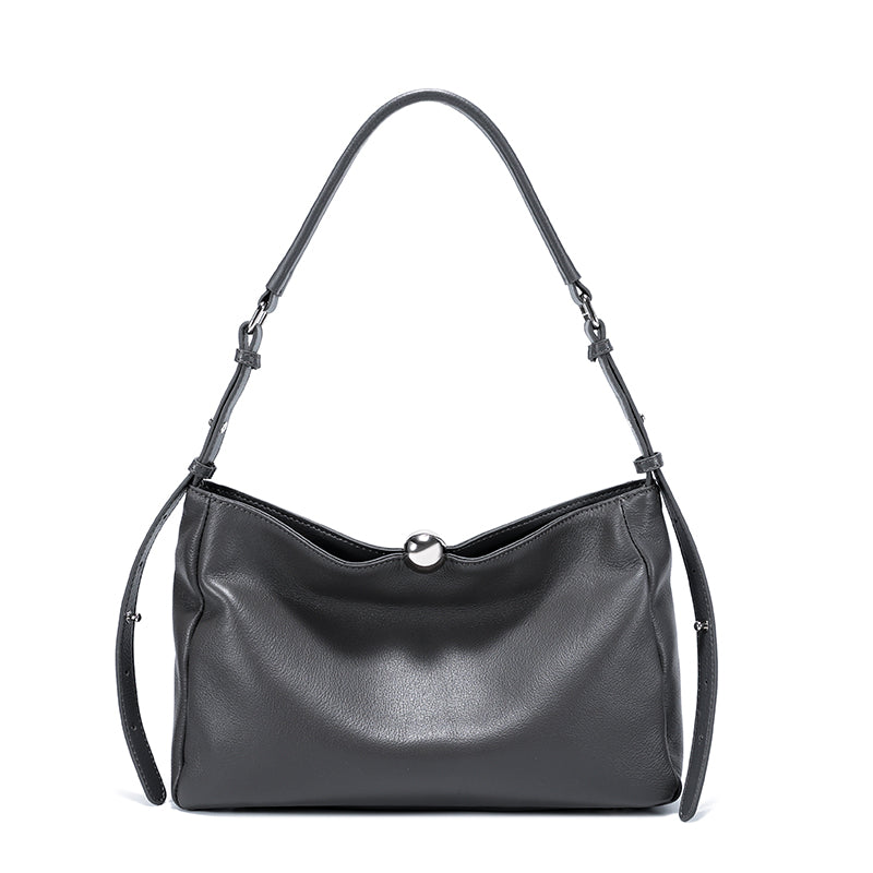 Timeless Leather Tote - Fiora