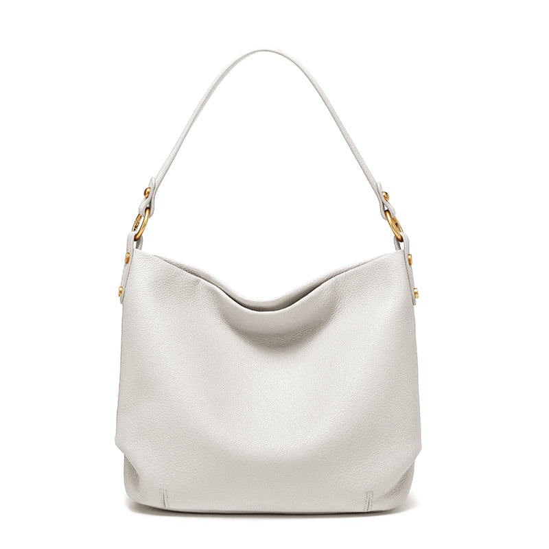 Leather Shoulder Bag - Marcella