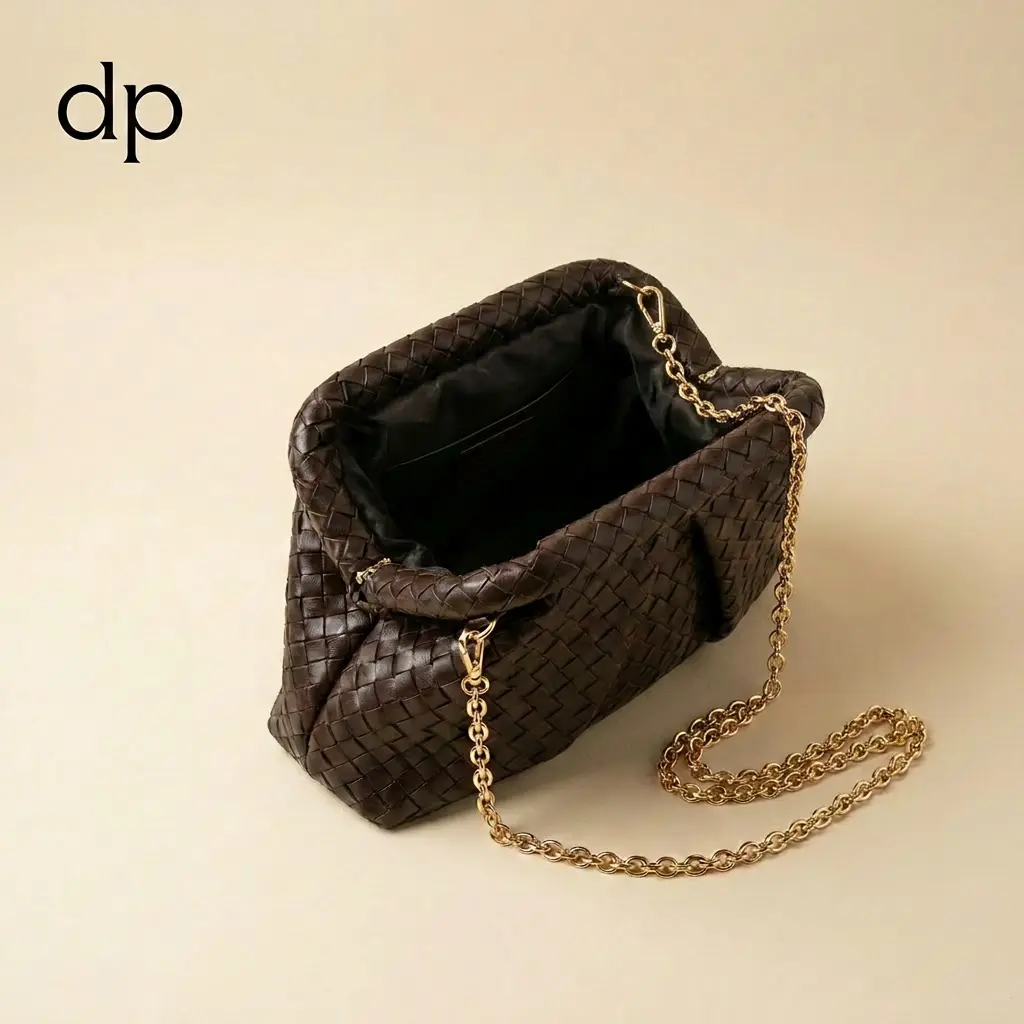 Anastasia Woven Shoulder Bag - Image 4