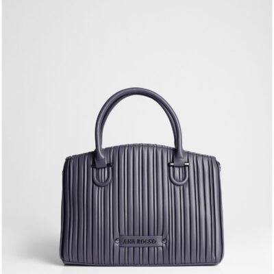 navy blue woman handbag