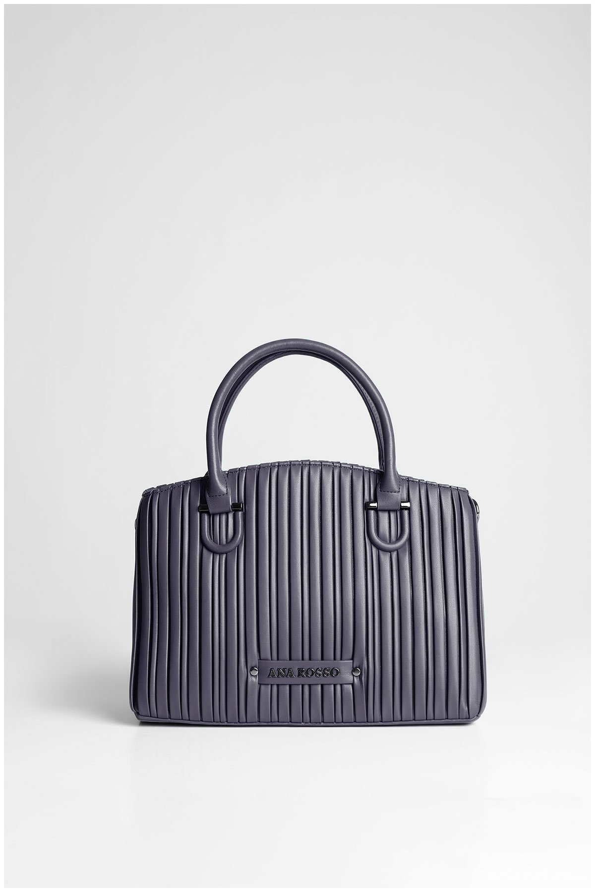 navy blue woman handbag