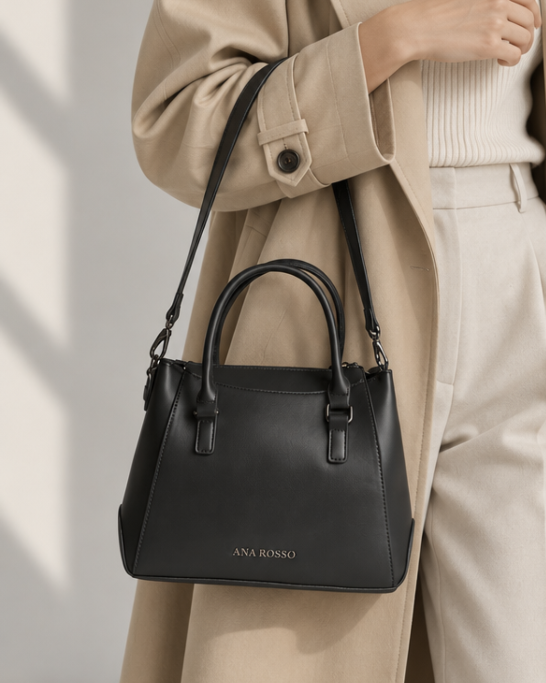 ana rosso woman handbags made in italy